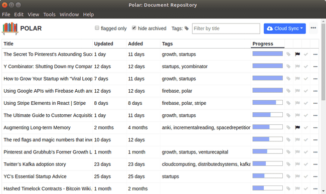 document repository narrow